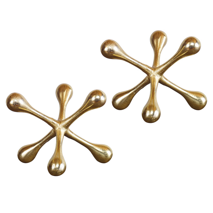 Harlan - Objects (Set of 2) - Brass