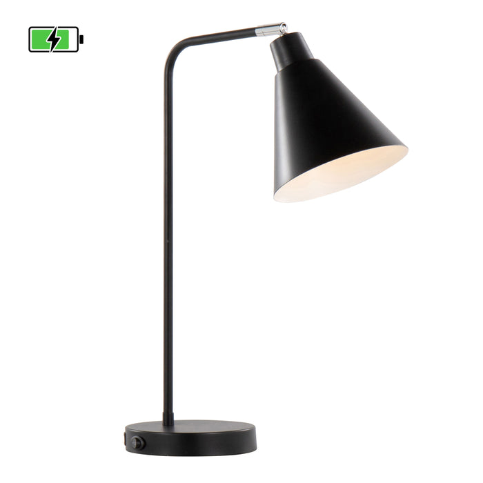 Pix - Contemporary Task Lamp Built In USB Port