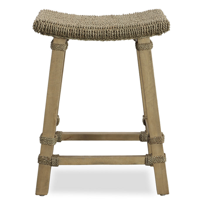 Everglade - Sea Grass Counter Stool - Beige