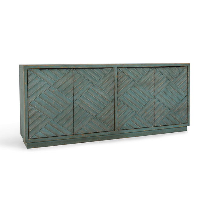 Mateo - 4 Door Sideboard - Teal