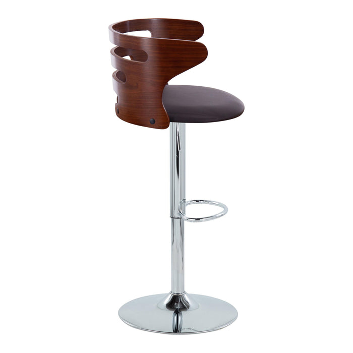 Cosi - Mid Century Modern Adjustable Barstool (Set of 2)