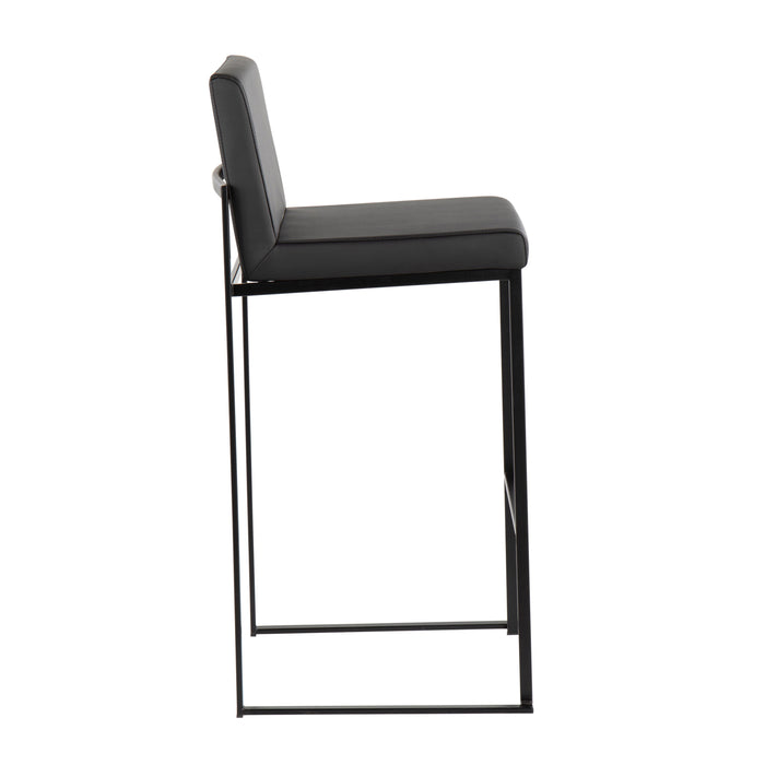 Fuji - Contemporary High Back Barstool Elegant Design