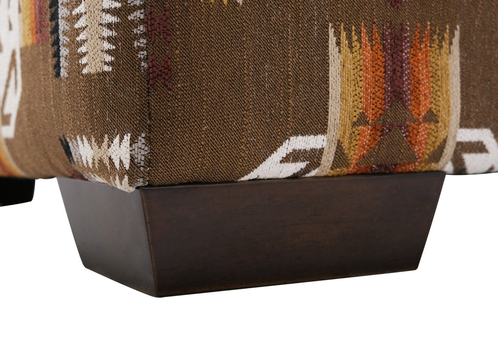 Fangio - Storage Ottoman - Brown