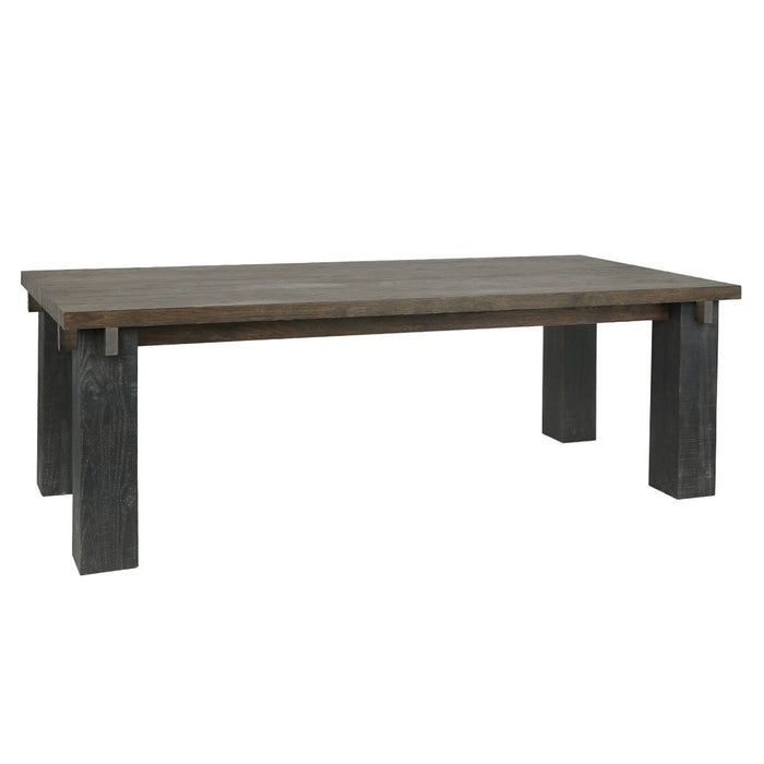 Duncan - Dining Table - Driftwood Black