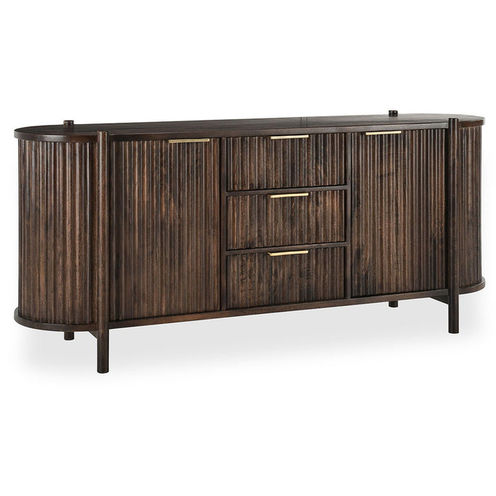 Redford - 2 Door 3 Drawer Buffet - Brown