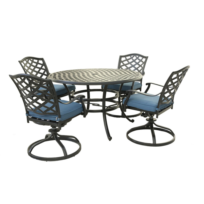 Aluminum Round Dining Set