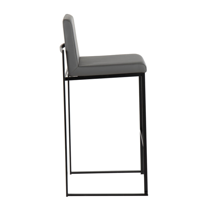 Fuji - Contemporary High Back Barstool Elegant Design