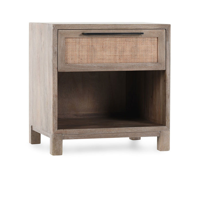 Jensen - 1 Drawer Nightstand - Taupe