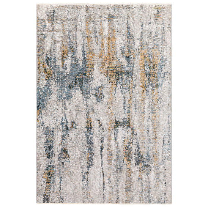 Ladoga - Modern 8 X 10 Rug - Pearl Silver