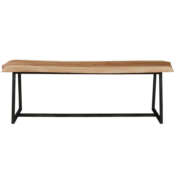 Laurel - Wooden Bench - Light Brown