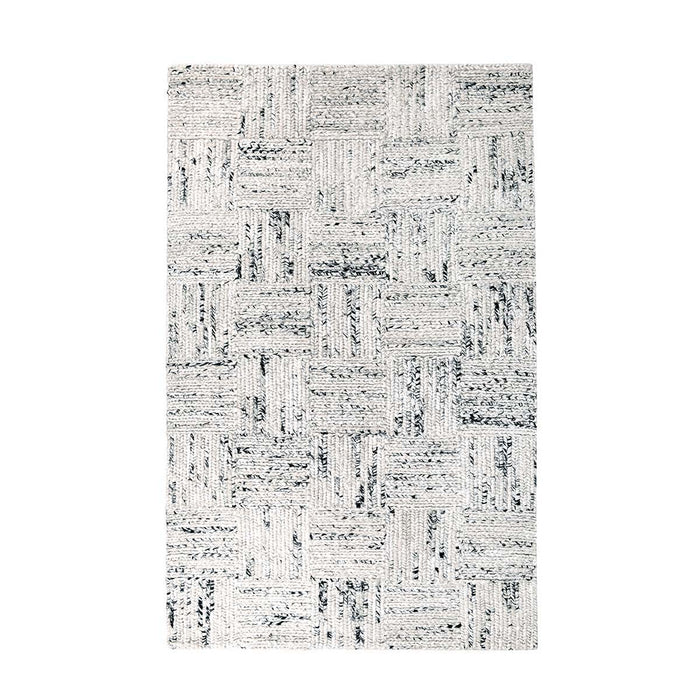 Kanso - 1' x 1' Sosa Rug - Ivory/Black