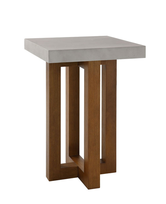 Keven - Faux Concrete Top Table