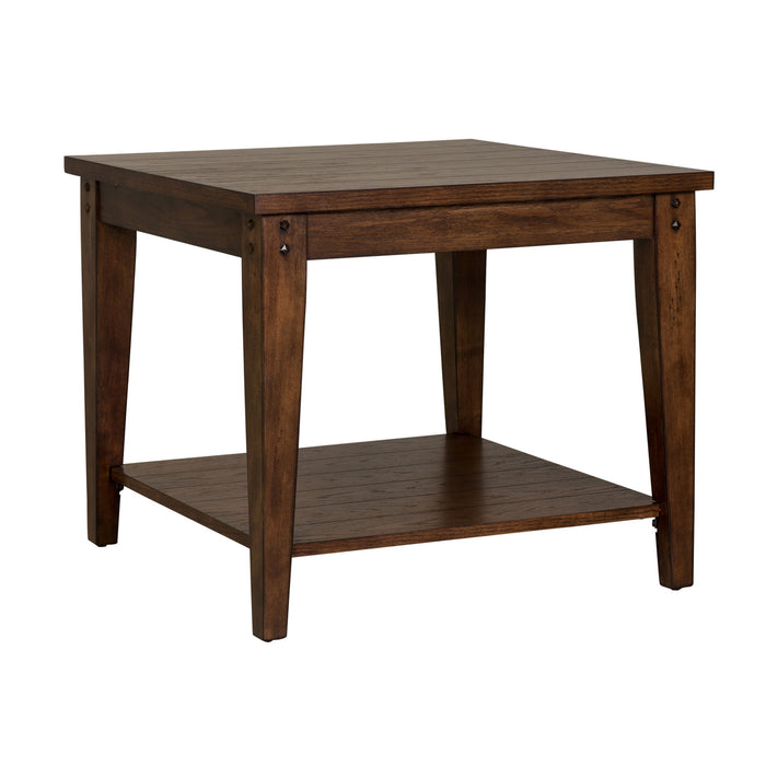 Lake House - Square Lamp Table