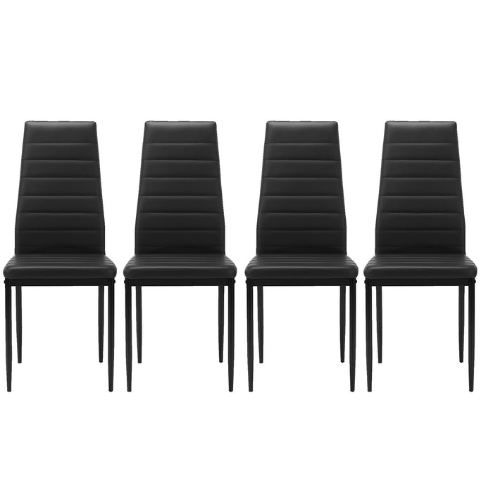 Dining Chair (Set of 4) - Black