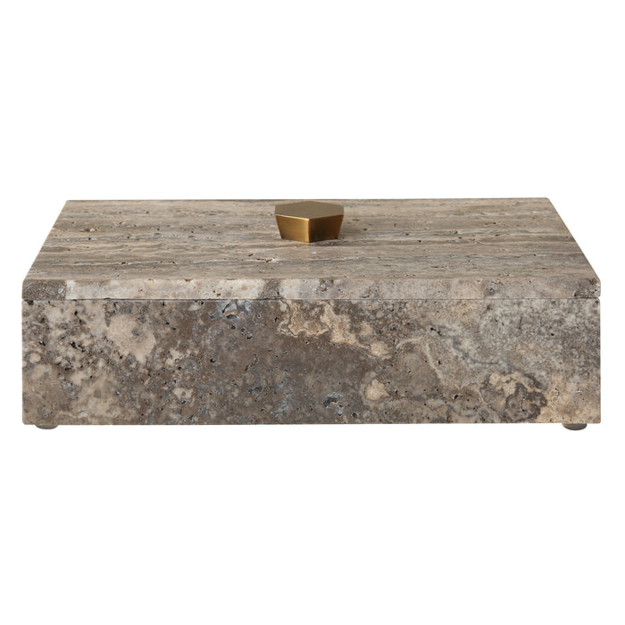 Griseus - Travertine Stone Box