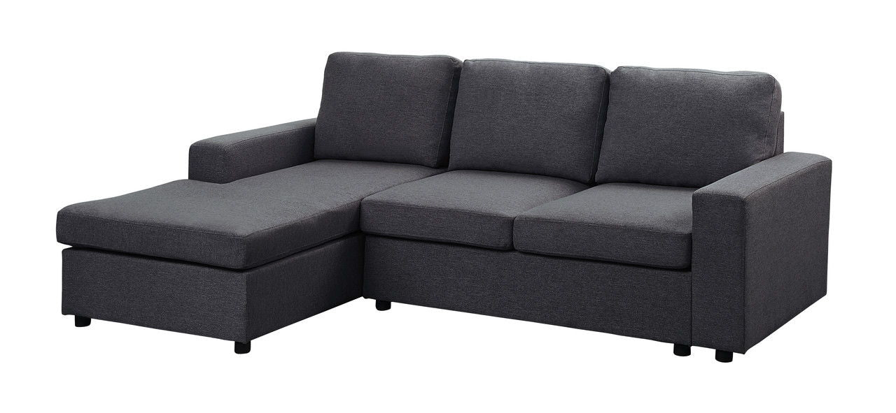 Aurelle - Linen Reversible Sectional Sofa Chaise