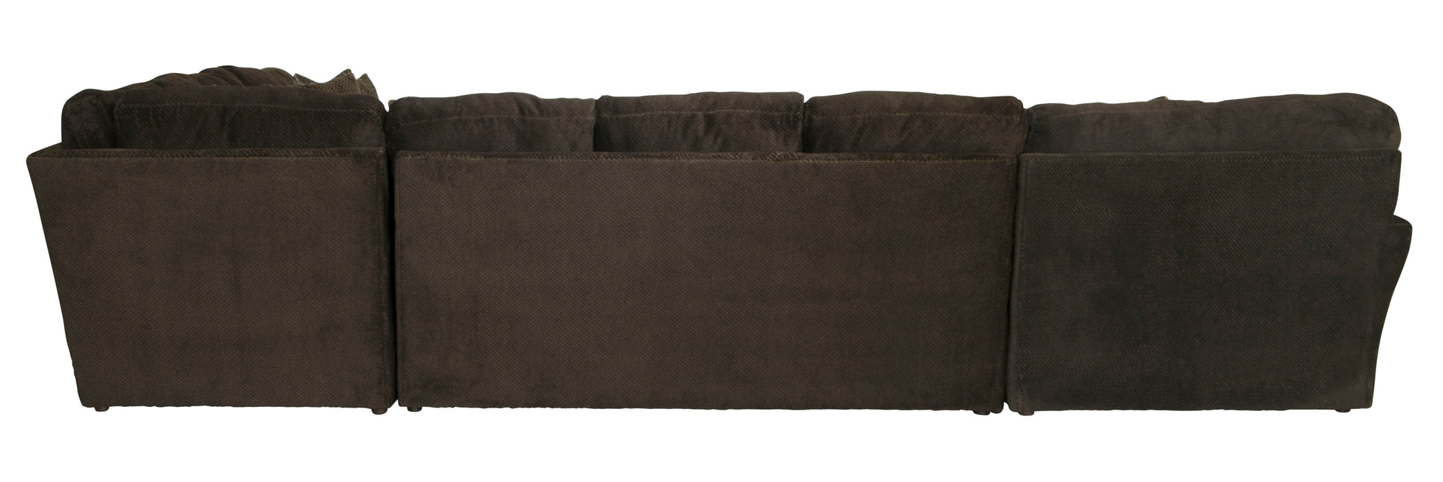 Mammoth - 3 Piece Sectional With Cocktail Ottoman (LSF Chaise) - Chocolate