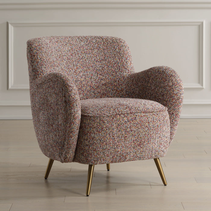 Gemstone - Toned Accent Chair - Confetti