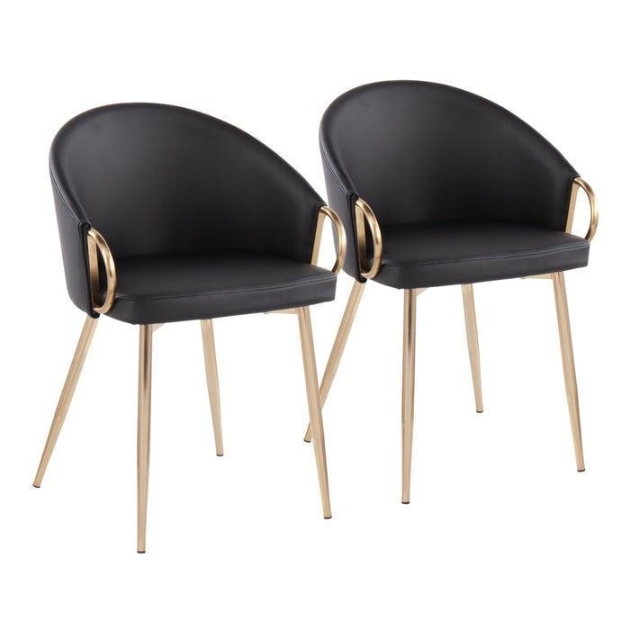 Claire - Contemporary / Glam Chair (Set of 2)