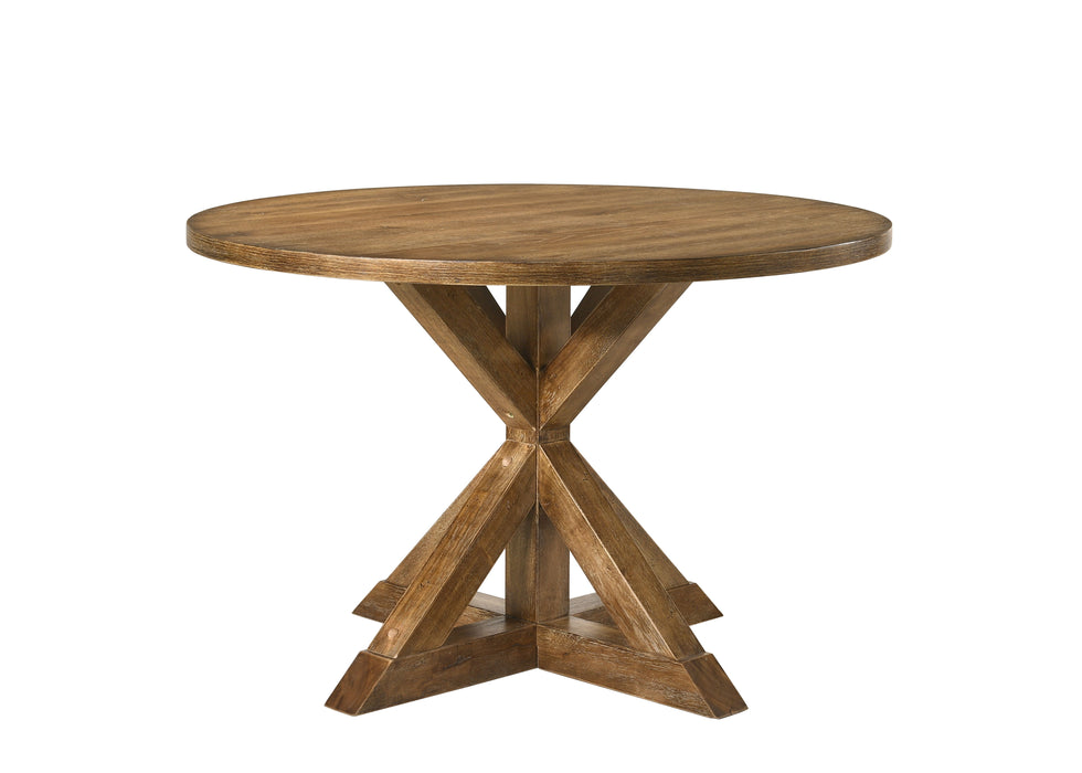 Wallace II - Weathered Dining Table - Oak