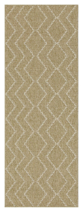 Earth - Indoor / Outdoor Area Rug - Jute / White