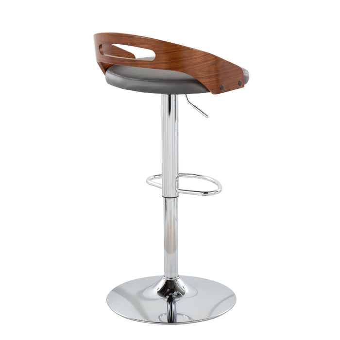 Cassis - Mid-Century Modern Adjustable Barstool With Swivel