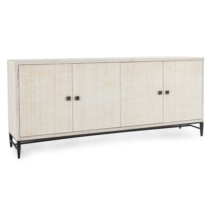 Beatrice - 4 Door Sideboard - White