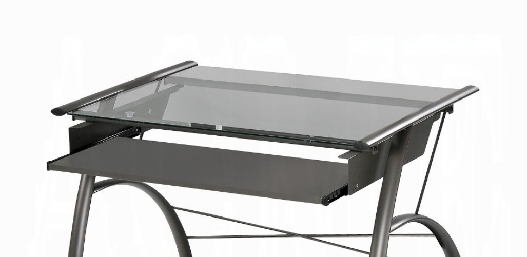 Vincent - Computer Desk - Pewter