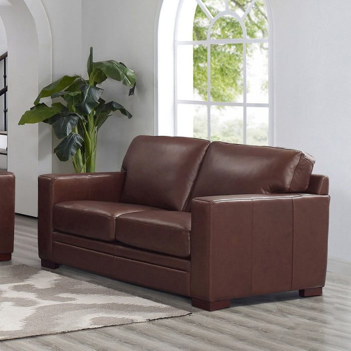 Dillon - Leather Loveseat