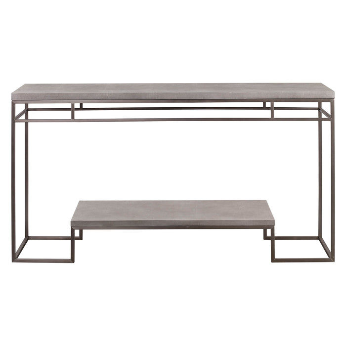 Clea - Console Table - Pearl Silver