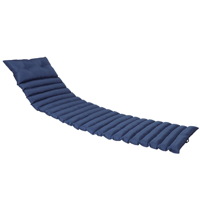 72.83" Outdoor Lounge Chairs (Set of 2), Cushion Replacement Patio Funiture Seat Cushion Chaise Lounge Cushion