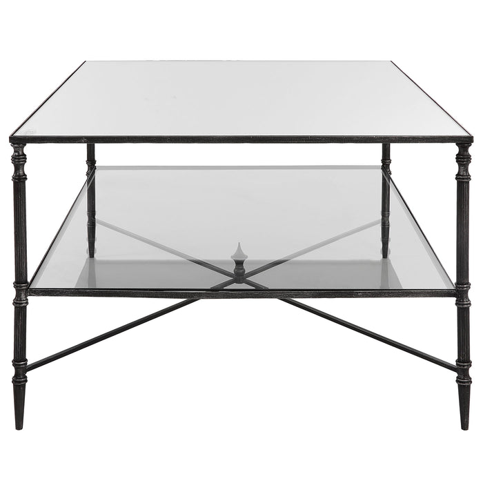 Henzler - Mirrored Steel Coffee Table