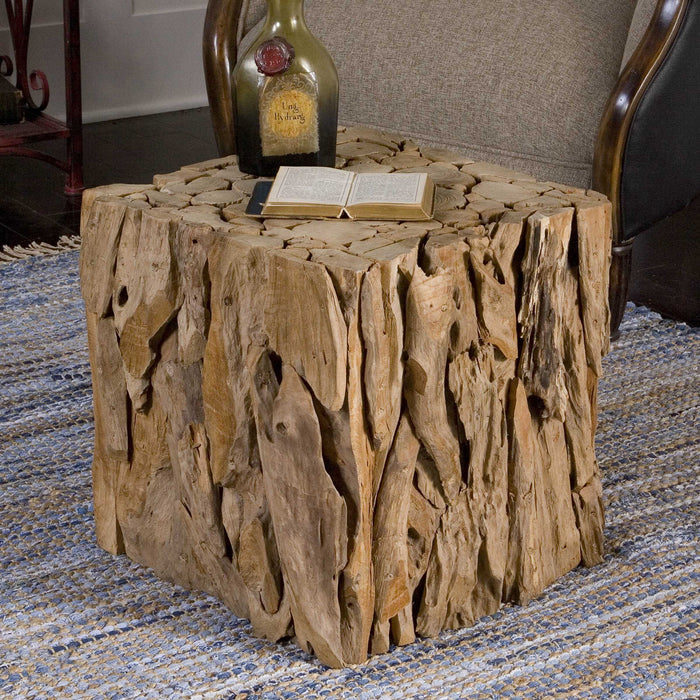 Teak Root - Bunching Cube - Light Brown