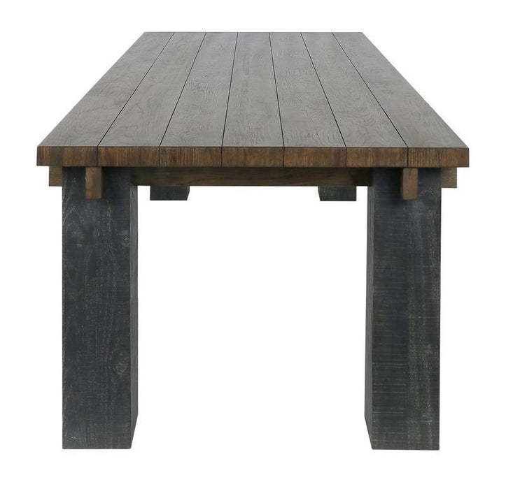 Duncan - Dining Table - Driftwood Black