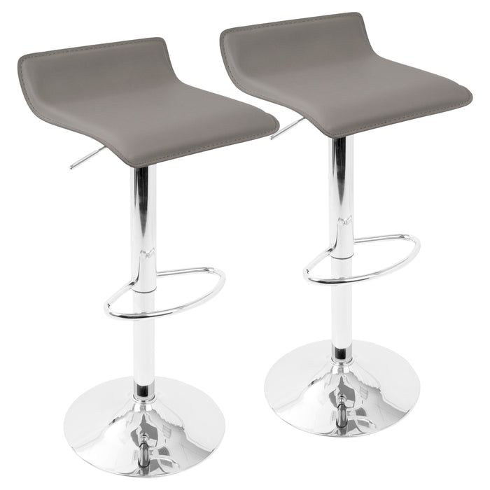 Ale - Contemporary Adjustable Barstool (Set of 2)