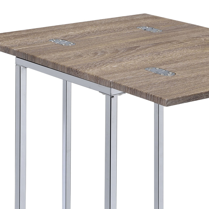 Danson - Weathered Accent Table - Oak