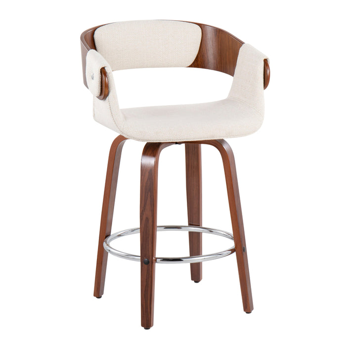 Elisa - Mid Century Modern Counter Stool (Set of 2)