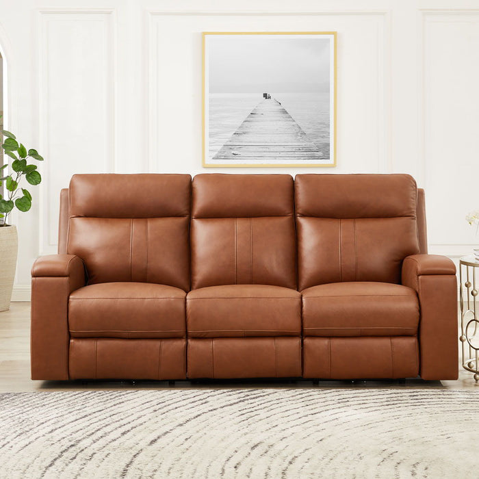 Venice - Power Headrest Zero Gravity Reclining Sofa - Brown