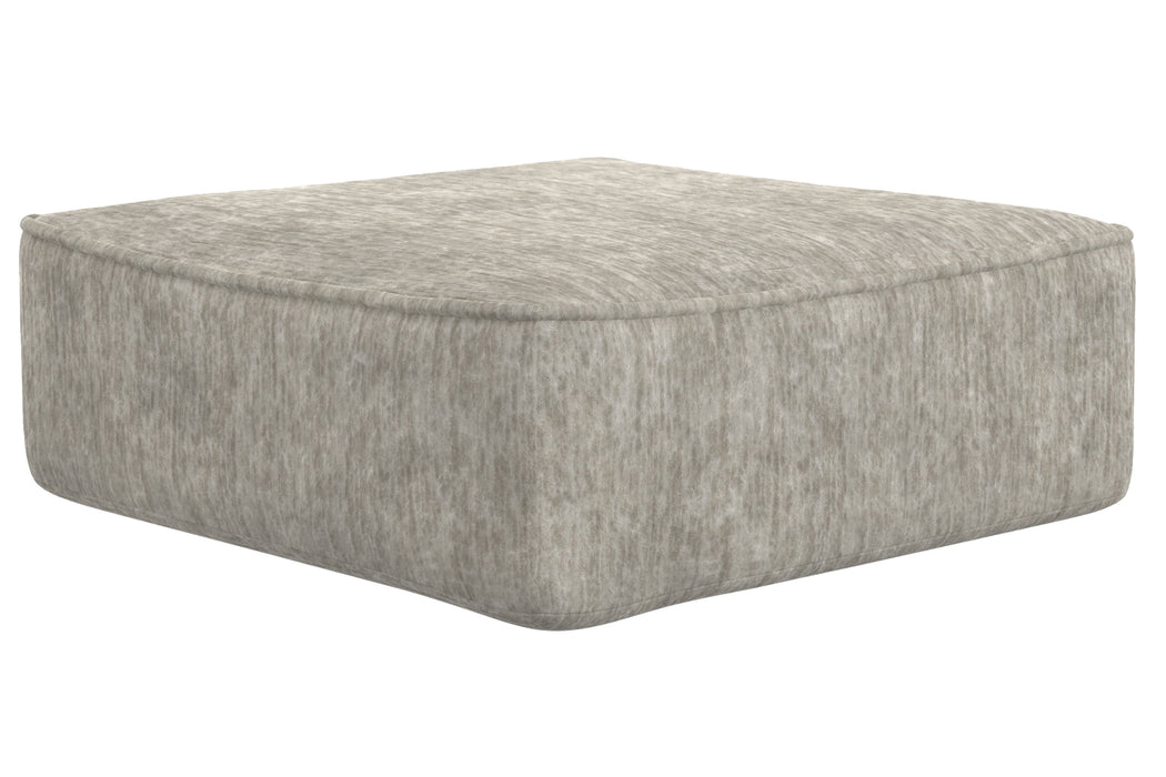 Bucktown - Cocktail Ottoman - Parchment