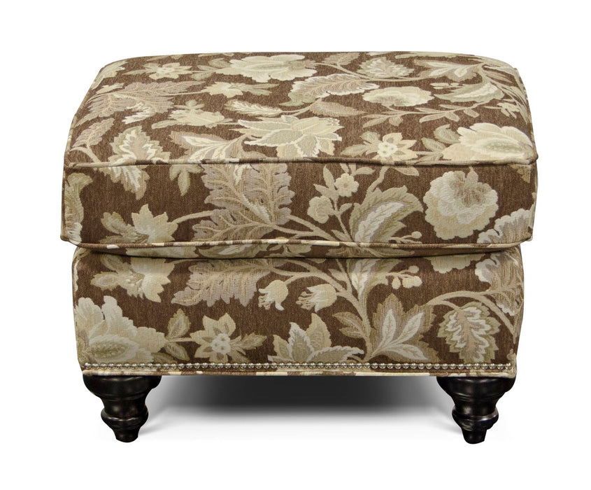 Stacy - 5730/N - Ottoman With Nails