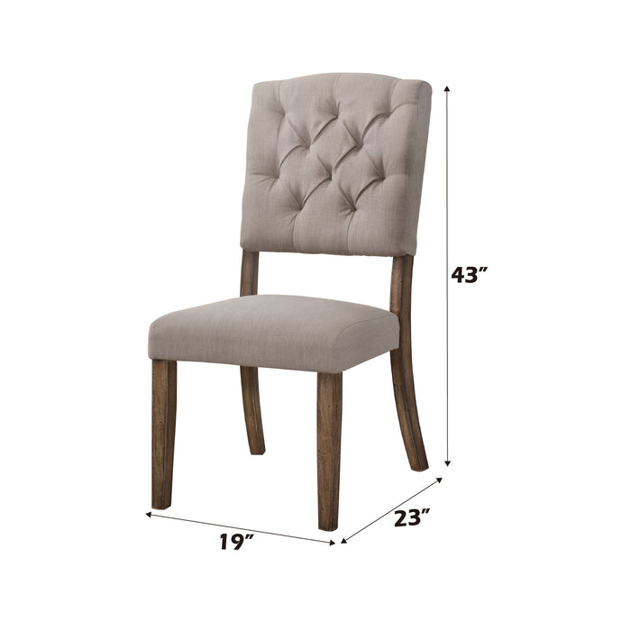 Bernard - Weathered Side Chair (Set of 2)