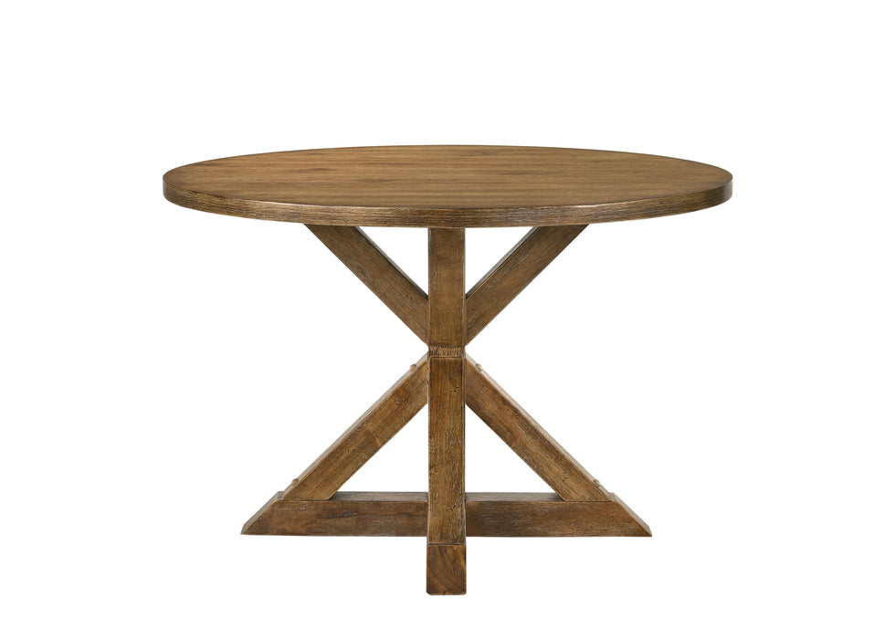 Wallace II - Weathered Dining Table - Oak