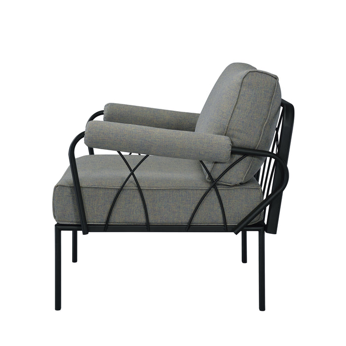 Rajni - Patio Set (1 Armed Chair, 1 Ottoman)