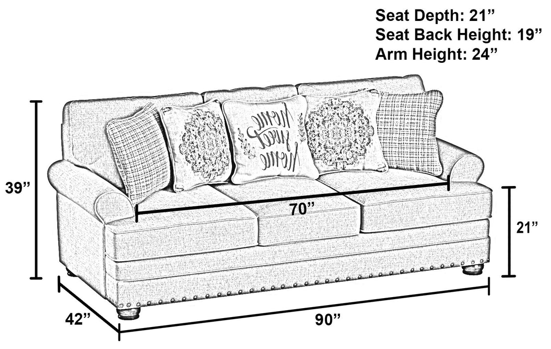 Farmington - Sofa - Buff