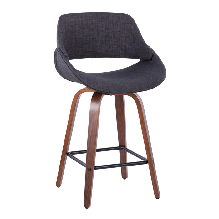 Fabrico - Mid-Century Modern, Counter Stool (Set of 2)