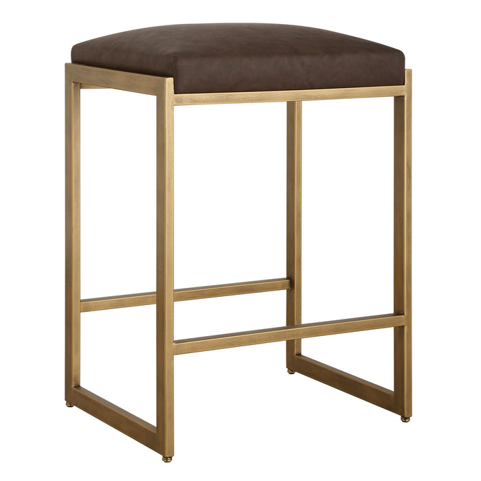 Atticus - Gold Counter Stool