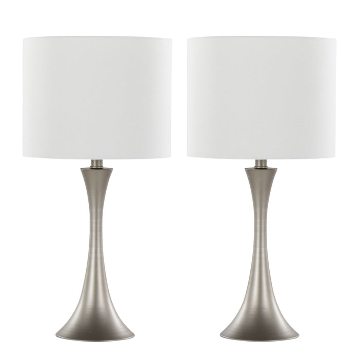 Lenuxe - Contemporary & Modern Design Table Lamp (Set of 2)