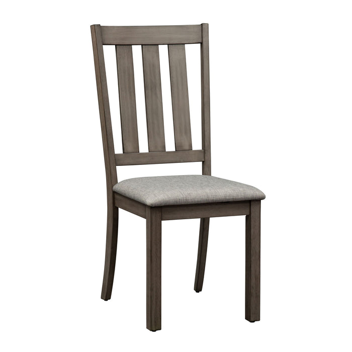 Tanners Creek - Slat Back Side Chair - Dark Gray