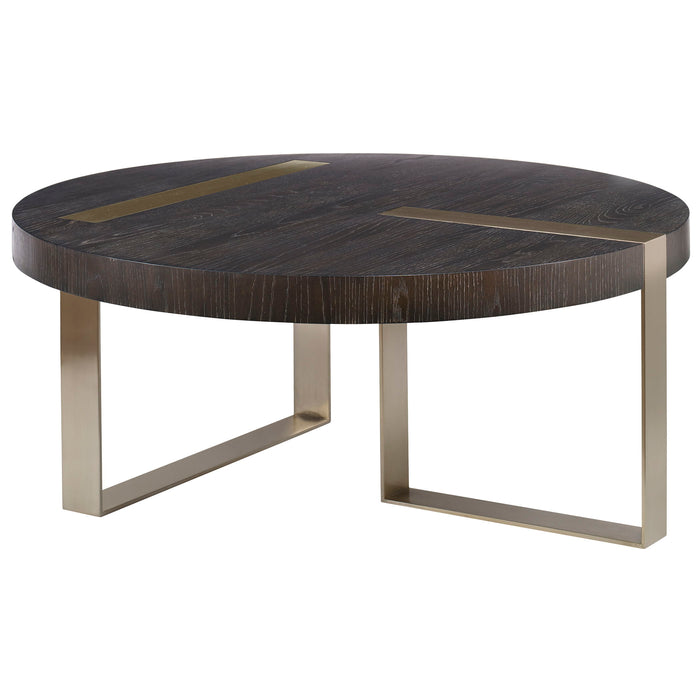 Converge - Round Coffee Table - Black