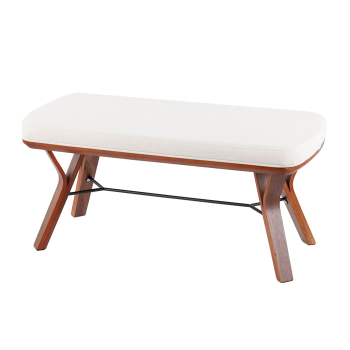 Folia - Mid Century Modern Bench